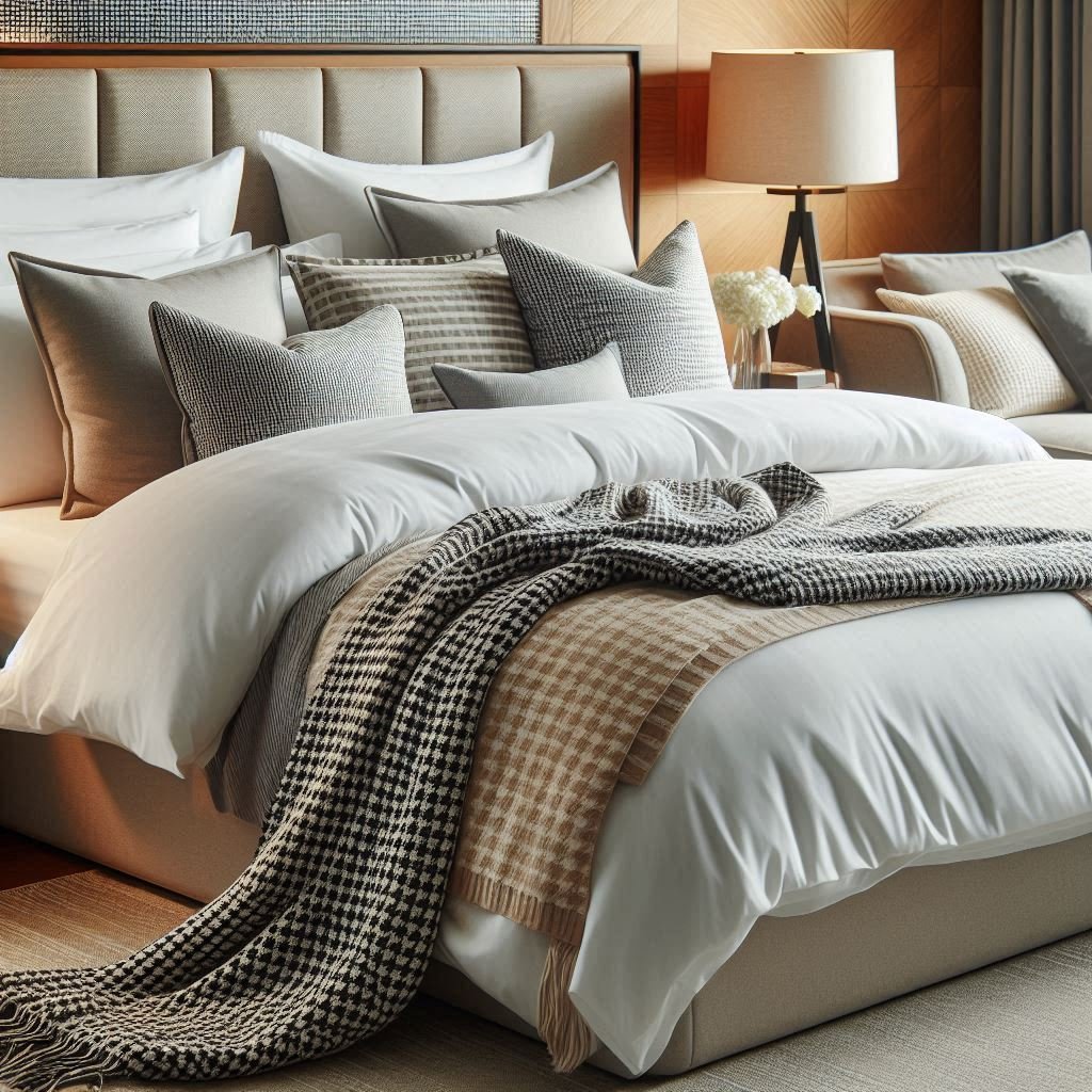 How to Style Your Bed with Throws and Blankets - Touchofgod.co