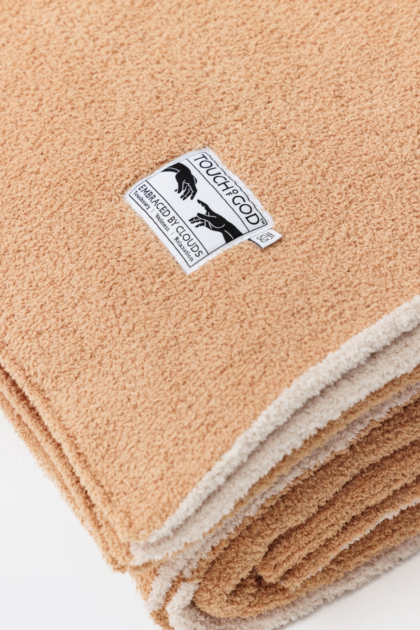 Camel TOGether Luxury Plush Microfiber Throw Blanket - Throw - Touchofgod.co