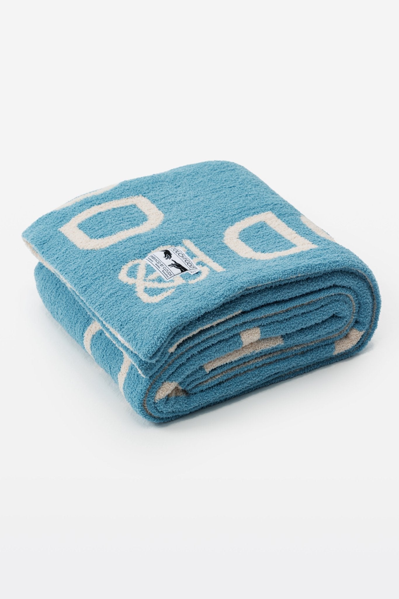 TOG Classic Aqua Blue Plush Microfiber Throw Blanket - Throw - Touchofgod.co