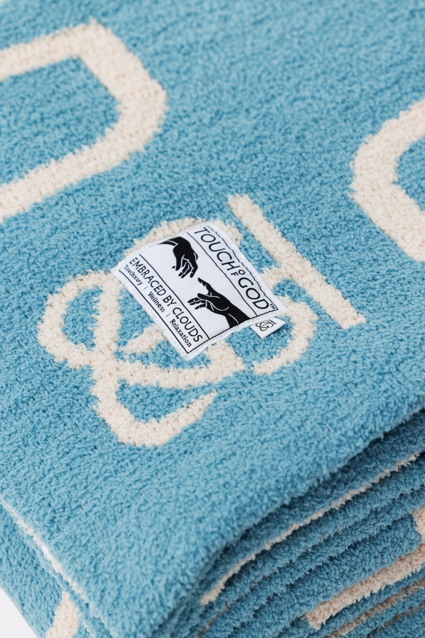 TOG Classic Aqua Blue Plush Microfiber Throw Blanket - Throw - Touchofgod.co