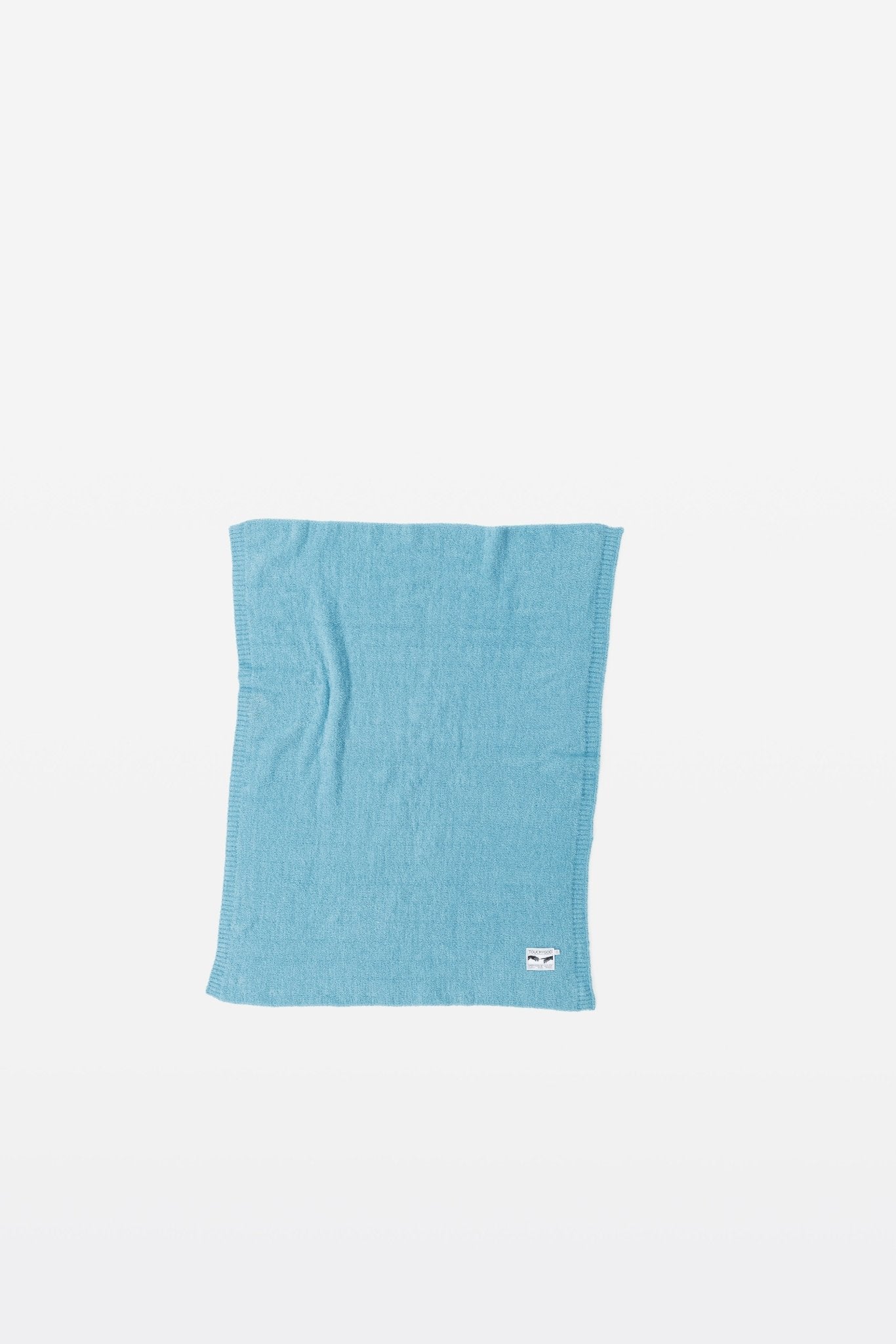 Aqua Blue Smart Traveller | Luxury Plush Travel Pillow Throw Blanket - Throw - Touchofgod.co