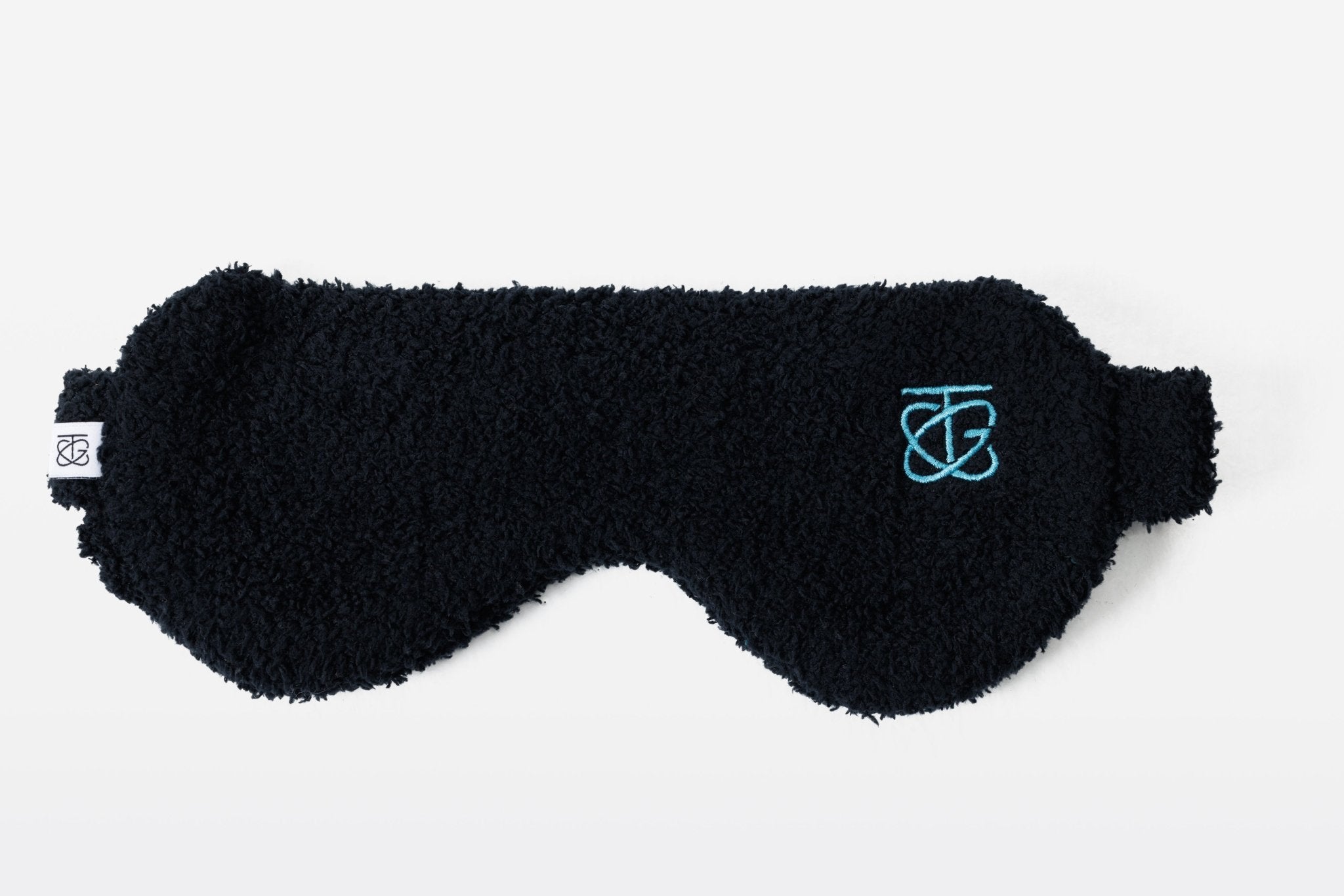 Black Plush Soft Sleep Mask - Sleep Mask - Touchofgod.co